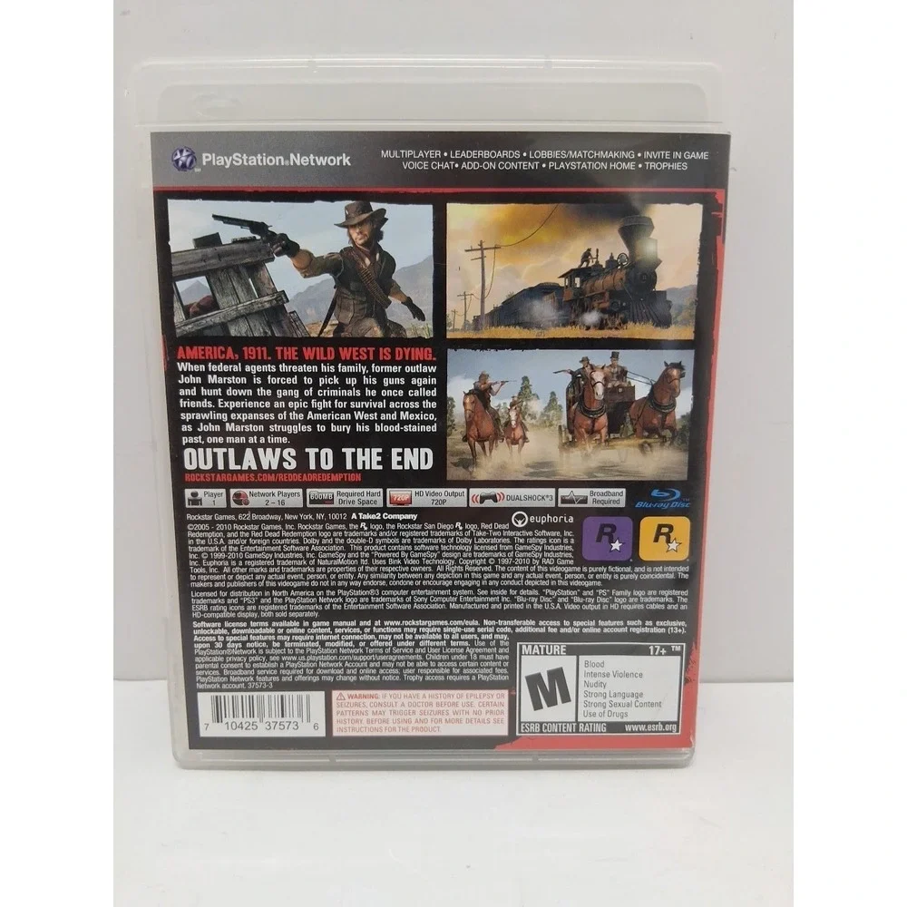 Red Dead Redemption Standard (Sony PlayStation 3, 2010)